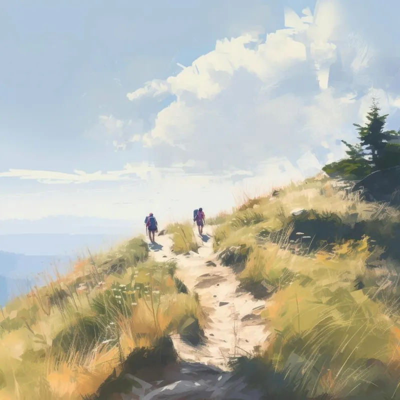 Special Offer Hikers On A Trail