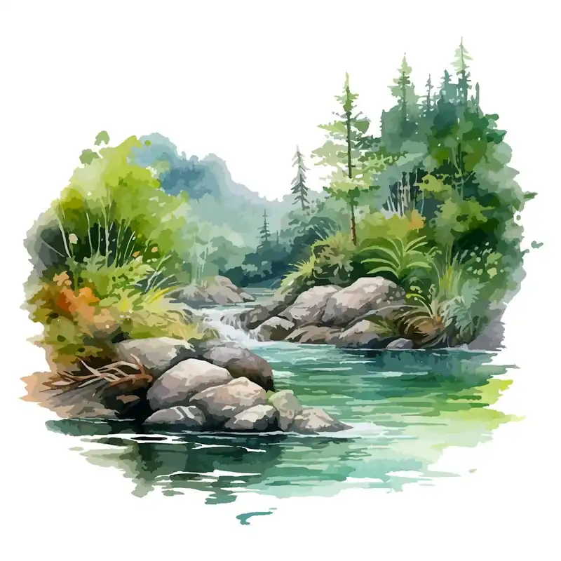 Watercolor Landscape 3 Certified