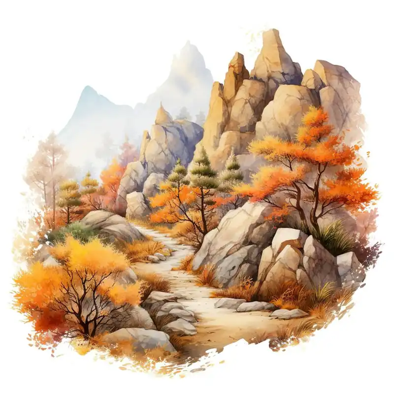 Warranty Included Autumn In The Mountains 1