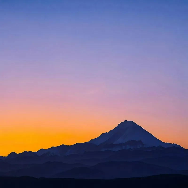 Luxury Sunset Mountain