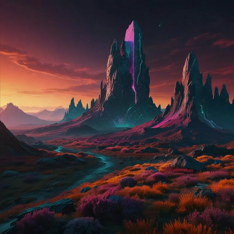 Landscape With Mountains Hassle-Free Returns