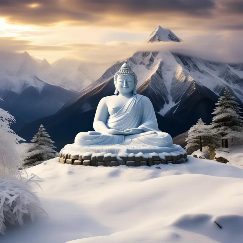 Affordable Chanting Budhha