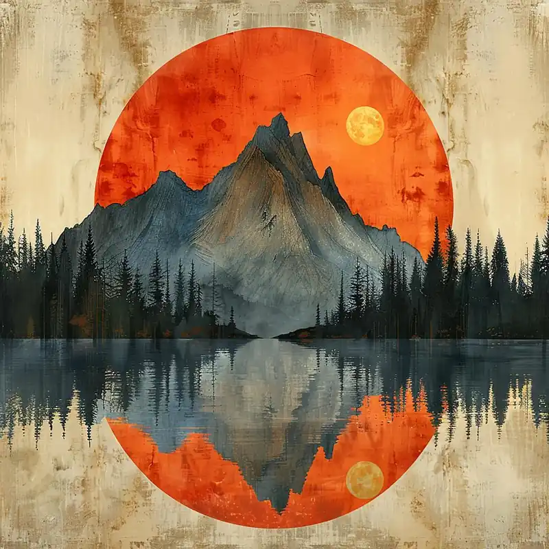 Sunset Canvas Print Bargain