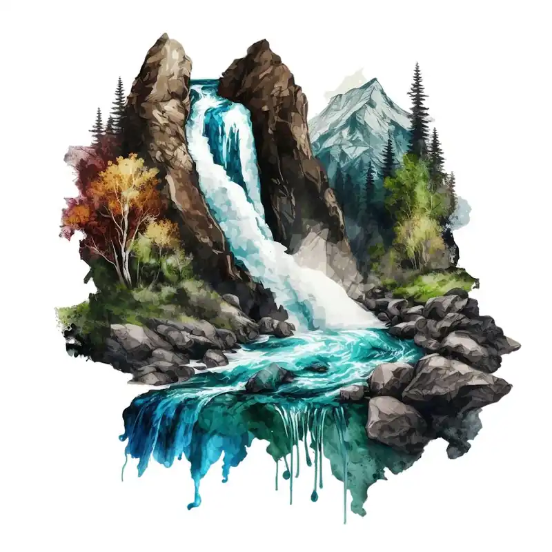 Free Shipping Waterfall 4