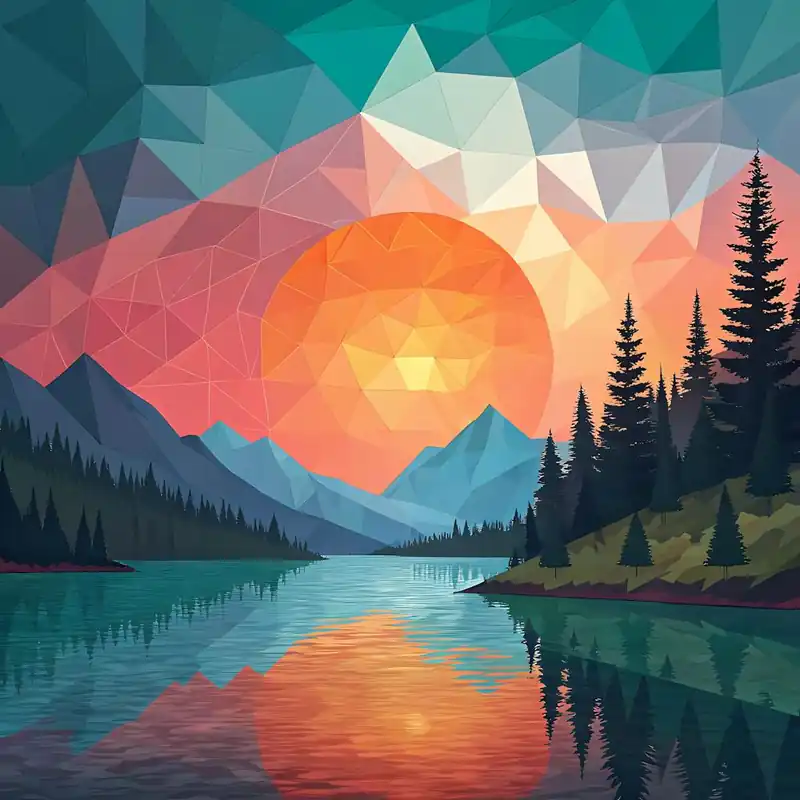 Affordable Sunset In The Mountains 33