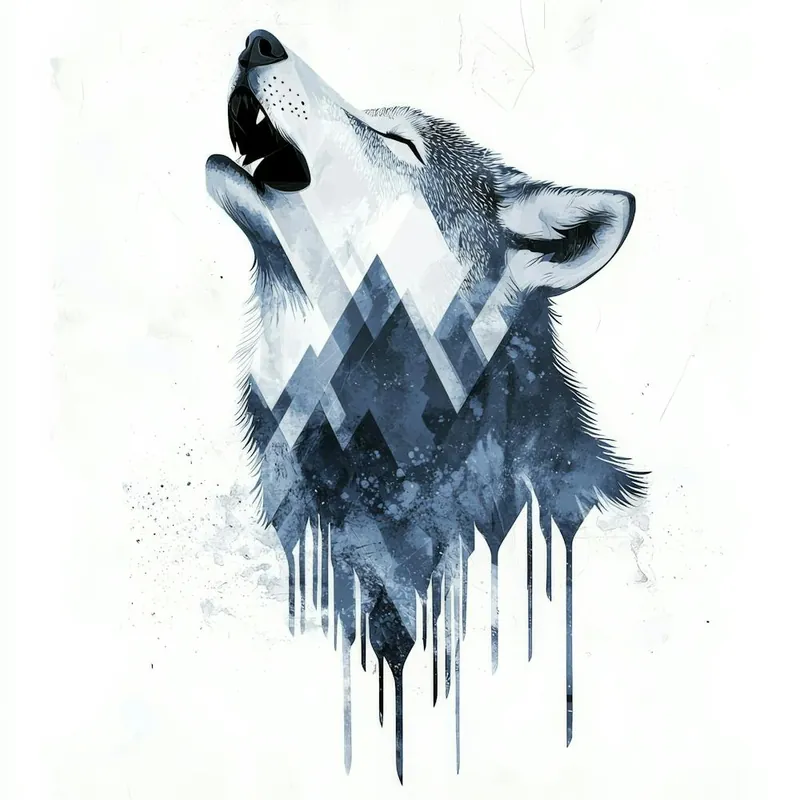 Last Chance Howling Wolf Canvas Print