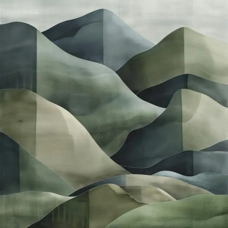 Japanese Watercolour Of Mount Hotaka 4 Factory Price