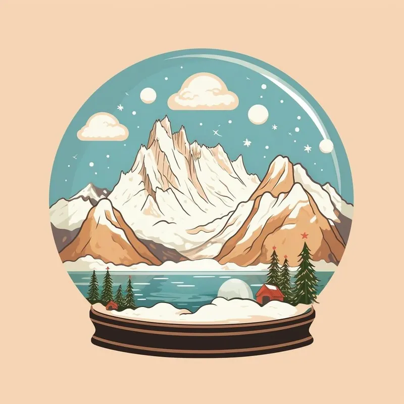 One Day Deal Patagonia Argentina 1 Snowglobe
