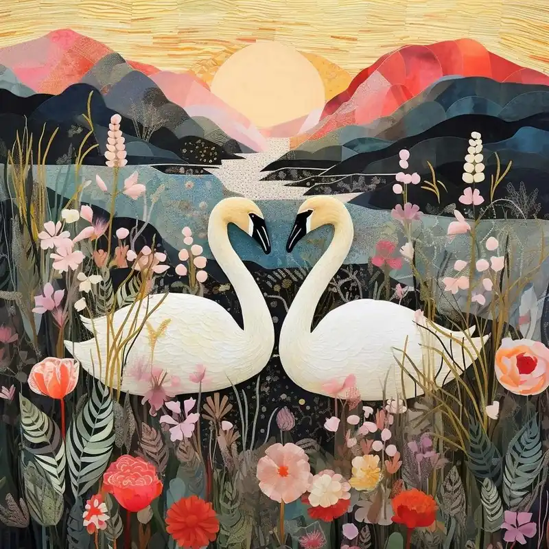 Exclusive Bird In Nature Swan 1