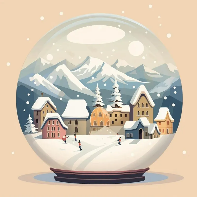 St Moritz Switzerland Snowglobe Get Yours