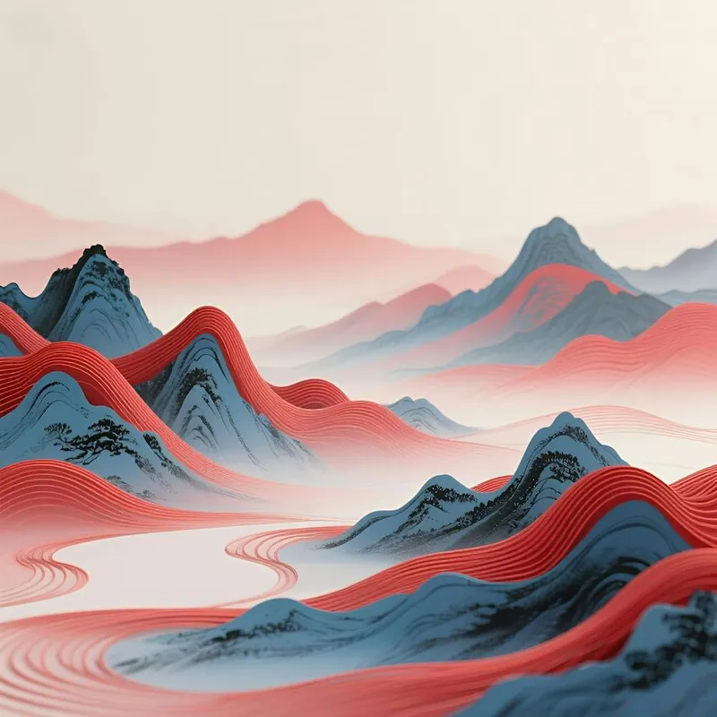 Premium Chinese Mountains 8