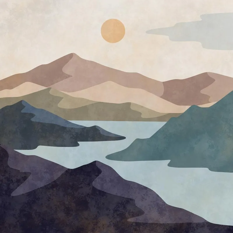 Big Sale Landscape With Mountains 2