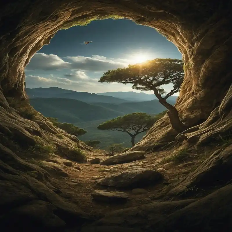 Exclusive Offer Tree In A Cave