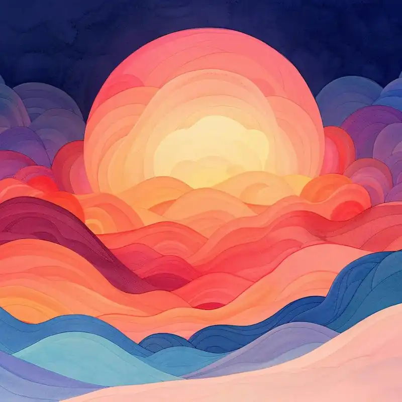 Sunset In The Mountains 11 Bulk Order