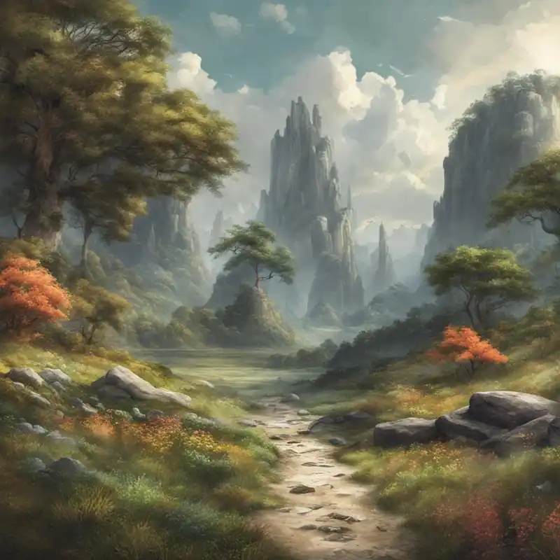 Fantasy Landscape Painting Best Price