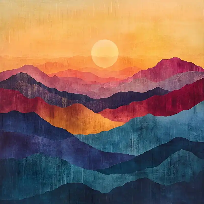Sunset In The Mountains 2 Flash Sale