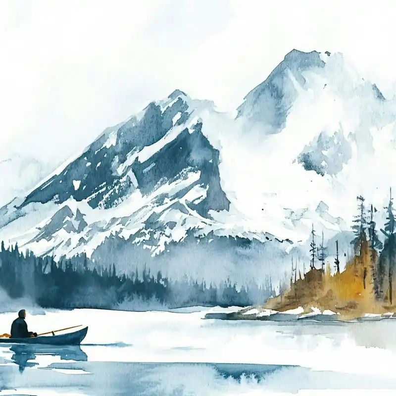 Canoe In The Lake Last Chance