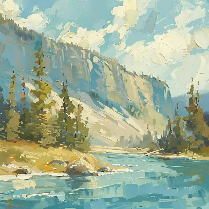 Genuine River In The Mountains 3
