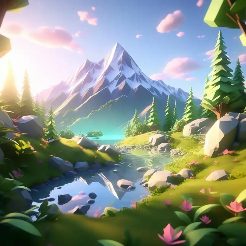 Fast Shipping 3d Landscape Painting