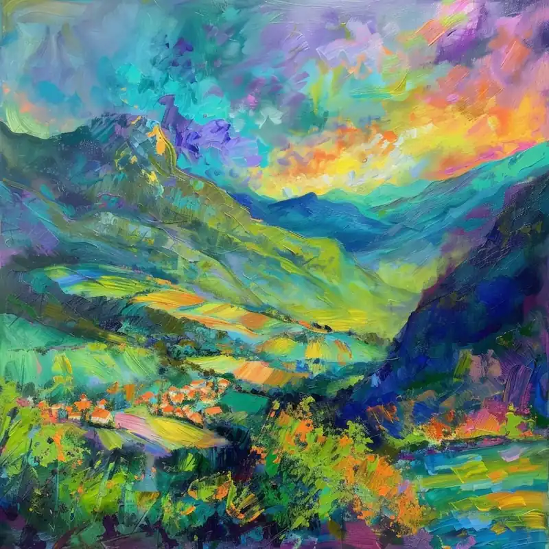 Fan Favorite Sunset In The Valley 1