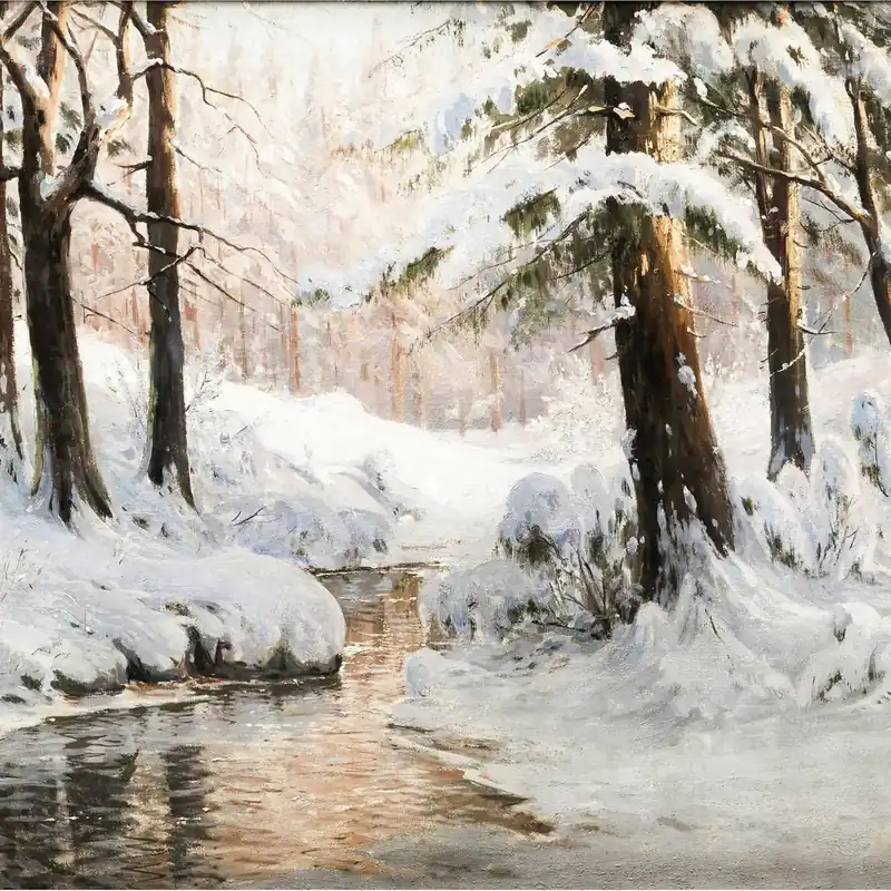 Winter In The Woods Price Drop
