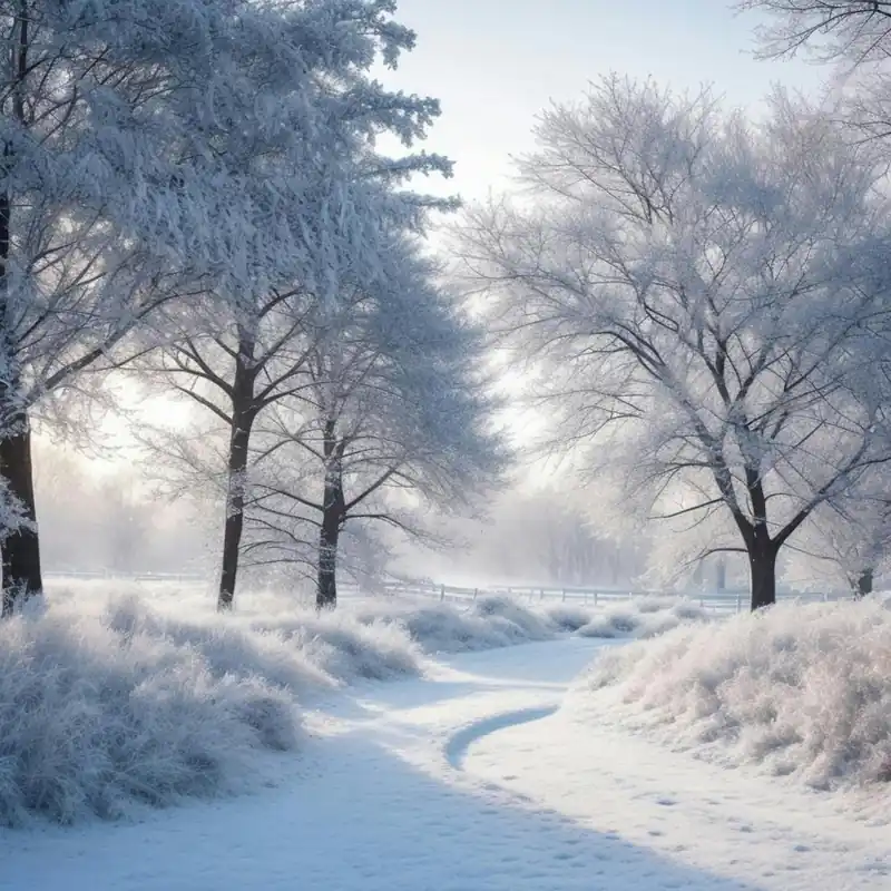 Winter Landscape In Demand