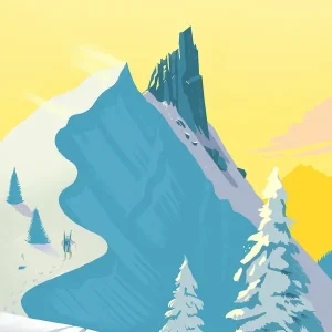 Virgin Powder Ski Fresh Stock