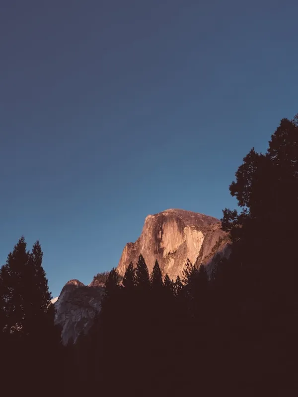 Half Dome Sunset II Express Delivery