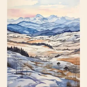 Worldwide Shipping Durmitor National Park Montenegro 3 Poster