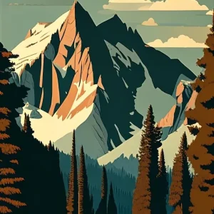 Trusted Brand Grand Teton National Park United States Of America Retro