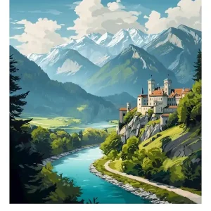 Top Rated Affiche de voyage Liechtenstein
