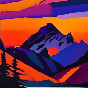 Top Rated Mountain Rainbow Sunrise