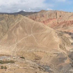 Tibetan Village In The Himalayas Hot Deal