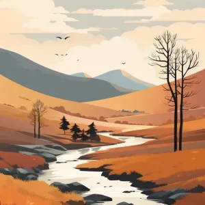 The Speyside Way Scotland 1 Hiking Trail Landscape High Quality