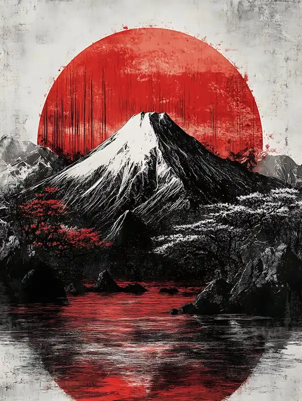 Viral Fantastic Sun And Mountains 8