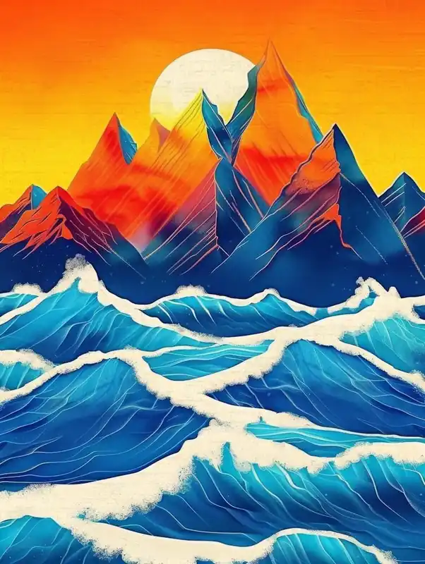 Bulk Order Sunrise Over The Ocean 9