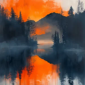 Sunset In The Mountains 4 Today Only