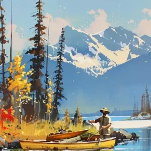 'Canoeing' Premium