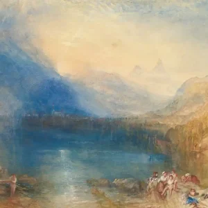 The Lake Of Zug, Jmw Turner Markdown