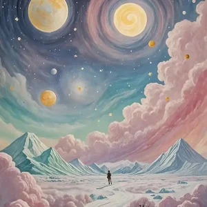 Worldwide Shipping Pastel Space