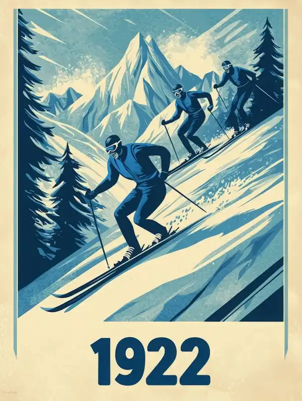 Sale Aihrgdesign A Vintage Sports Poster Inspired By Winter Games