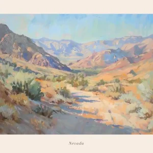 Western Landscapes Nevada 4 Poster Next Day Delivery