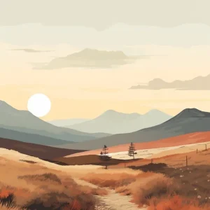 The East Highland Way Scotland 3 Hiking Trail Landscape Sale