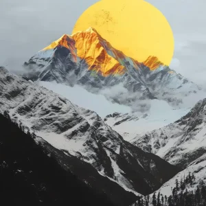 Sunrise Over Mountains Instant Buy