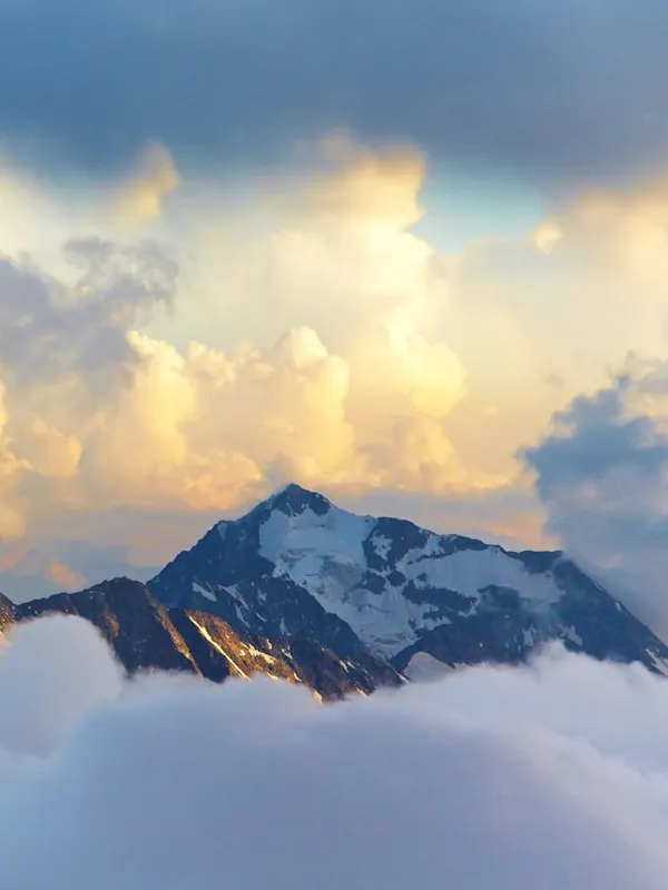 Clouds Above Mountain Brand New