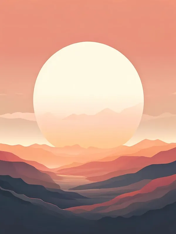Sunset In The Mountains 23 Low Price
