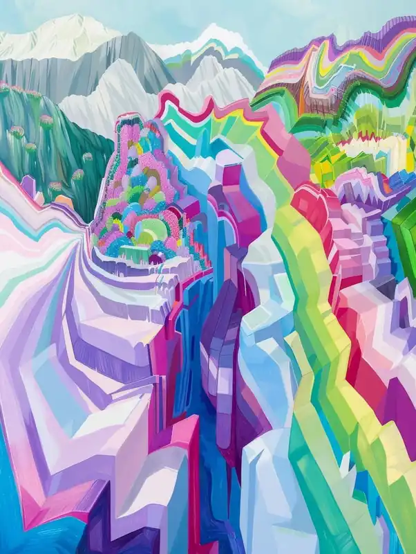 Popular Rainbow Mountain