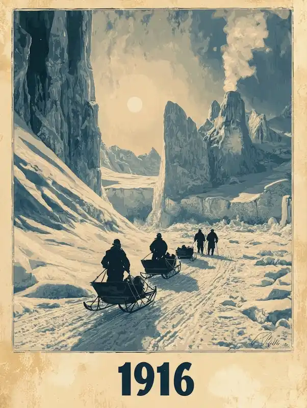 Same Day Shipping Aihrgdesign A Vintage Adventure Poster Of A 1916 Polar Expedi E5ba2463 8d82 4a1f 9934 026ae156d710 0