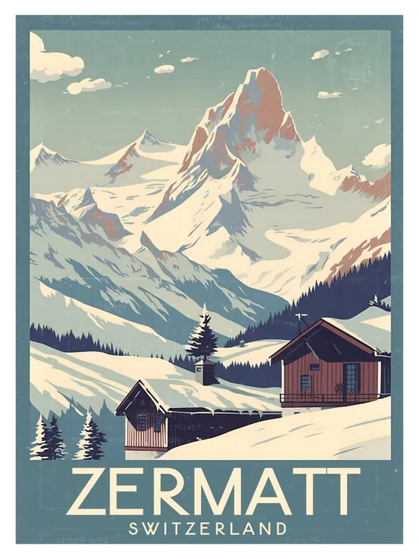 Zermat Switzerland Print Latest