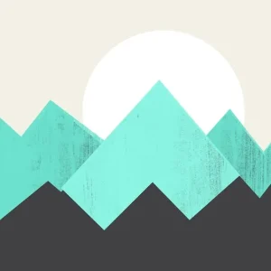 Viral Pastel Mountains IV
